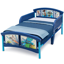 Kids Toddler Bed Disney/Pixar Toy Story 4 Plastic Sleep and Play Safe Boys Girls