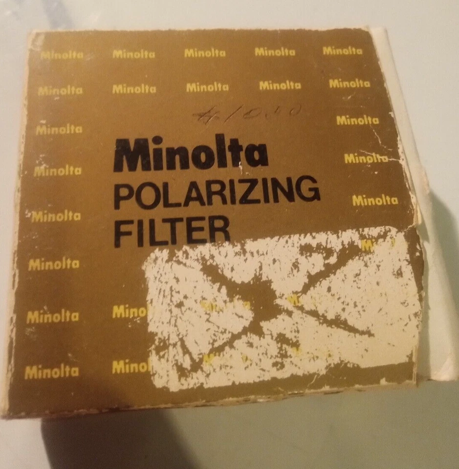 MINOLTA 55mm Circular Polarizing Filter with Clear Case For Sony/Minolta Cameras - Image 1 of 4