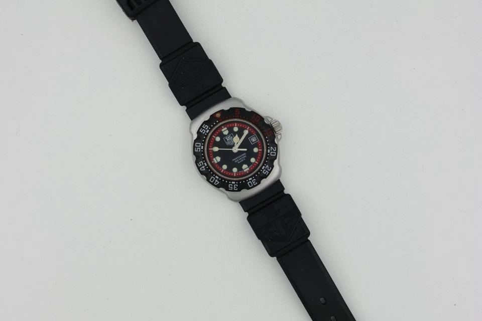 Tag Heuer 374.508 Womens Formula 1 Watch Black Silver Red White WA1414 BS0481 - Image 1 of 4