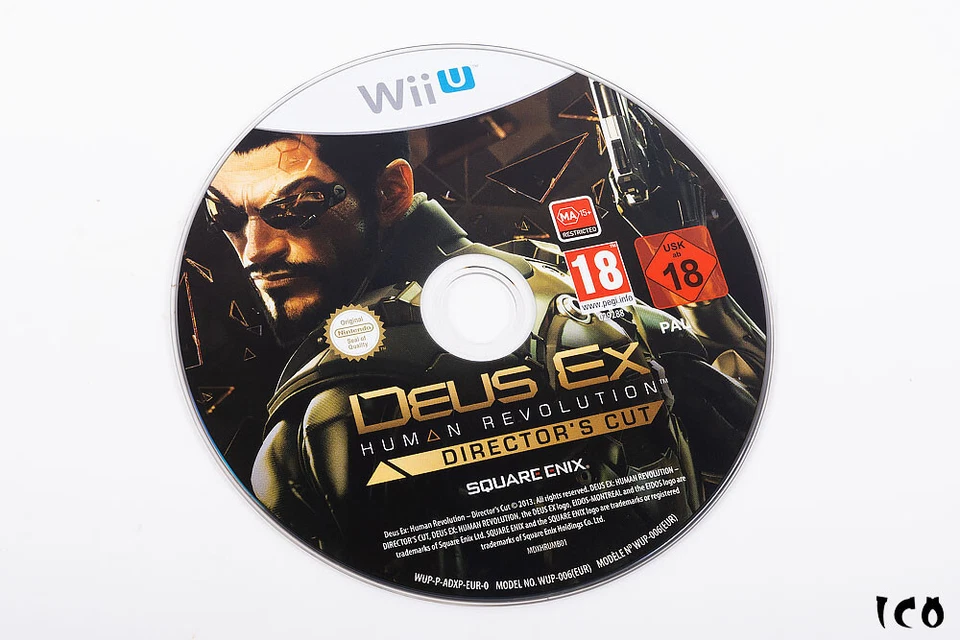 Deus Ex: Human Revolution Director's Cut  - Nintendo Wii U Game Disc Only PAL - Image 1 of 1