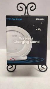 Samsung Wireless Charging Stand Fast Charge EP-NG930 + WALL PLUG & WHITE CABLE - Picture 1 of 5