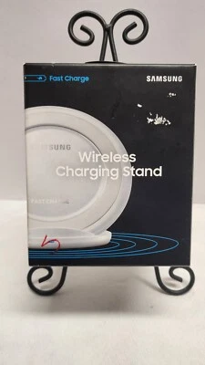 Samsung Wireless Charging Stand Fast Charge EP-NG930 + WALL PLUG & WHITE CABLE - Image 1 of 4