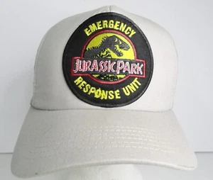 Parche de unidad de respuesta a emergencias de Parque Jurásico en gorra/sombrero de camionero gris - Imagen 1 de 3