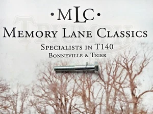 Triumph T140 TR7 TSS TSX Frontkette Befestigungsbolzen & Unterlegscheibe - Bild 1 von 2