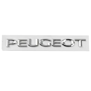 Peugeot 107 108 206 207 208 198 Monogram Emblem 19 x 2 cm Back Logo - Picture 1 of 1