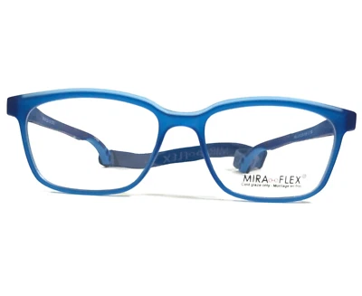 Monturas para gafas Miraflex para niños WILL C.130 borde completo cuadrado azul 47-16-135 Foto 1 de 4