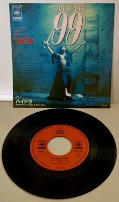 TOTO "99" ULTRA-RARE 1979 ORIGINAL JAPANESE 1ST PRESSING SINGLE WITH PS INSERT!! - Image 1 of 3