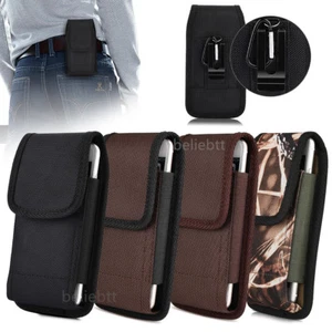 Phone Belt Pouch Case Vertical Holster Clip Flip Holder for iPhone 8 7 6 6s Plus - Picture 1 of 10