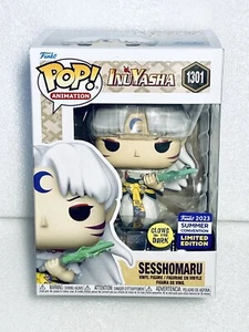 Nuevo - Funko Pop 2023 Convención de Verano Edición Limitada Sesshomaru GITD #1301 - Imagen 1 de 7