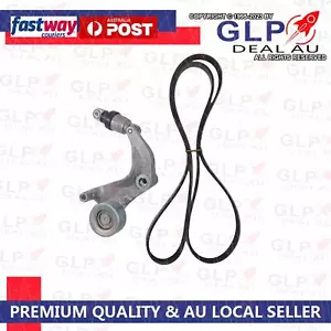 Tensioner Pulley & Serpentine Drive Belt Kit For Honda Civic 1.8L 2006-2011 New - Picture 1 of 4