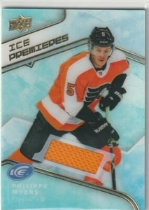 2019 UD Ice Premieres Jersey Philippe Myers Philadelphia Flyers #IPJ-PM - Picture 1 of 2