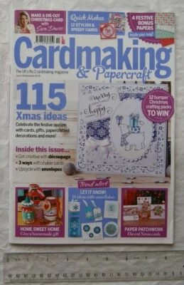 2015 Cardmaking Issue 149 November - 115 Xmas ideas - Image 1 of 3
