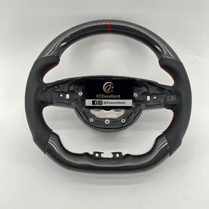 For 2015-2018 Mercedes Benz AMG W205 C63 C300 CLS63 Custom Carbon Steering Wheel - Picture 1 of 9