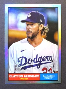 2024 Topps Archives Baseball Clayton Kershaw 1961 Rainbow Foil Card Dodgers /199 - Picture 1 of 2
