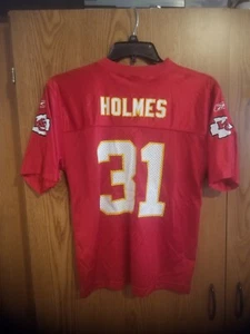 Priest Holmes Chiefs Reebok Jersey Youth Large - Picture 1 of 2