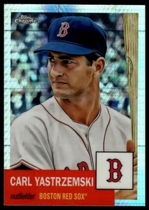 2022 Topps Chrome Platinum Anniversary #435 Carl Yastrzemski Prism Refractor - Bild 1 von 2