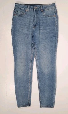 H&M Skinny Denim High Waist  Blue Jeans BNWT Women's Size UK 14 - Image 1 of 4