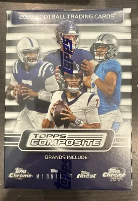 2023 Topps Composite Football Blaster Value Box 8 Packs 40 Cards - Image 1 of 4