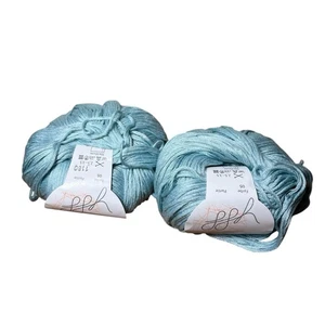 2 GGH Yarn Silk #05 Blue 50g - Picture 1 of 3