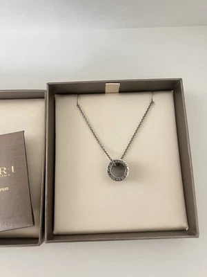 Collar colgante de cerámica de plata esterlina Save the Children BVLGARI BV.ZERO Foto 1 de 4