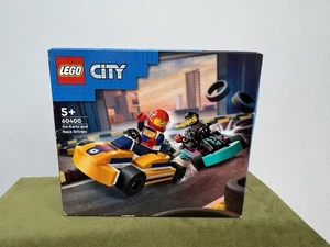 LEGO City Go-Karts and Race Drivers Set 60400 New & Sealed Gift Stocking Filler - Picture 1 of 4