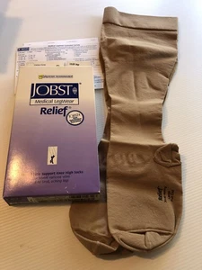 JOBST Kompressionsstrümpfe 30-40 mmHg LG FL Calf beige - Bild 1 von 2