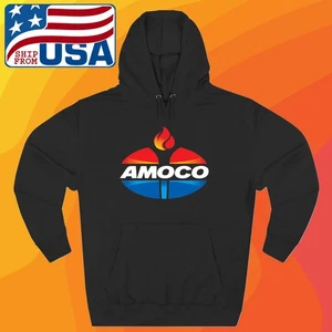 Amoco Oil Men's Black Size S-3XL - Picture 1 of 1