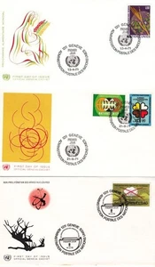 UN (Geneva) - Mixed Collection (6no. Geneva FDC's) 1971-75 - Foto 1 di 2