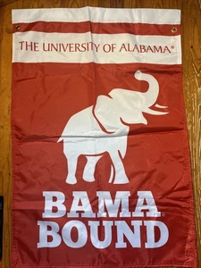 The University of Alabama Bama gebundene doppelseitige Flagge Banner - Bild 1 von 4