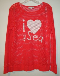 Top rojo de ganchillo Sole Vive talla S - Imagen 1 de 7