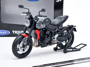 Triumph Trident 660 gris WELLY 1:12 - Imagen 1 de 11