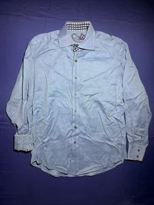 Robert Graham Langarmshirt Blau Größe L  - Bild 1 von 10