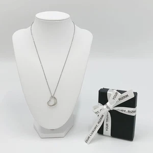 Tiffany & Co Collier Open Heart 22mm en Argent 110 148465319 - Picture 1 of 5