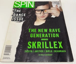 Spin Magazine - The New Rave Generation - Skrillex Cover- October 2011 - Picture 1 of 5