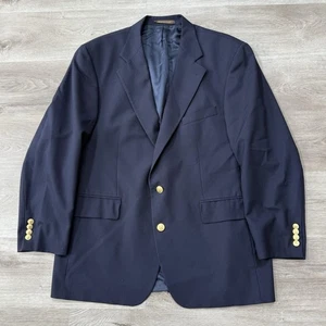 Polo Ralph Lauren University Club blazer uomo blu navy 44 R giacca lana bottoni oro - Foto 1 di 12