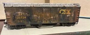 Scatola Pulizia Pista Auto Scala HO Personalizzata Resistente alle intemperie. CSX - Foto 1 di 10