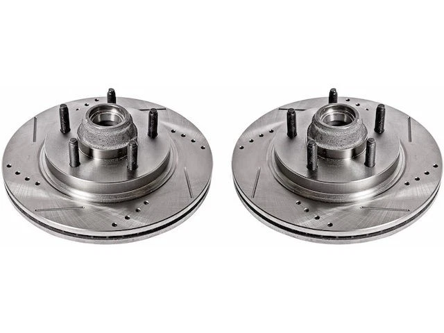 Juego de rotor de freno delantero Power Stop 99TXMD88 para Lincoln Blackwood 2002 Foto 1 de 1