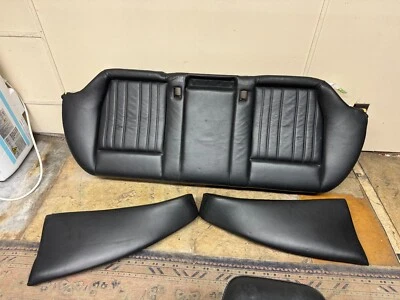 Juego de asientos traseros plegables BMW M5 E39 2000-2003 negro Heritage Foto 1 de 3