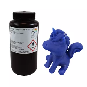 TOP: 1 kg DLP 3D Drucker Resin LCD UV-härtendes Harz BLAU Resin (24,95 EUR/kg) - Bild 1 von 3