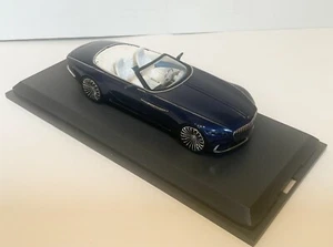 1/43 Mercedes Maybach vision 6 convertible open blue Schuco - Foto 1 di 10