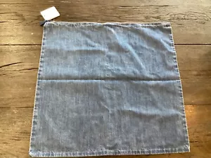 Pottery Barn Denim Fringed - Picture 1 of 4