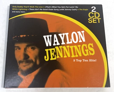 Waylon Jenings - Honky Tonk Hero / Country Outlaw (2006, 2-Disc CD Set) - Image 1 of 4