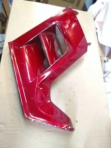 1986-1991 BMW K100LT K100RT right side lower front fairing cowl panel red - Picture 1 of 12