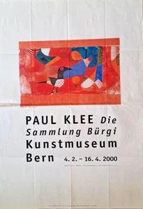 Paul Klee La colección Bürgi museo de arte Berna cartel 2000 pájaro del bosque - Imagen 1 de 9