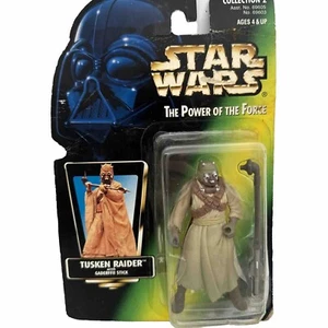 Star Wars Power of the Force VTG New Red Card Tusken Raider Action Figure! - Picture 1 of 8
