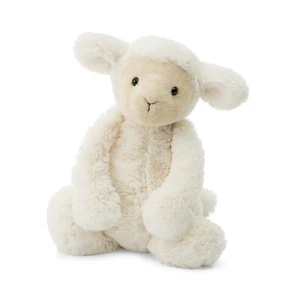 Jellycat Bashful Lamb Plush Doll Small size 7-inch Soft Toys BASS6LUS Polyester - Picture 1 of 1