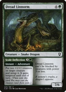 DREAD LINNORM x4 mtg NM-M Commander Legends Baldurs Gate 4 Common - Bild 1 von 1