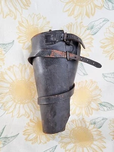 Vintage | Leather light horse legging 6 1/2 L - Picture 1 of 12