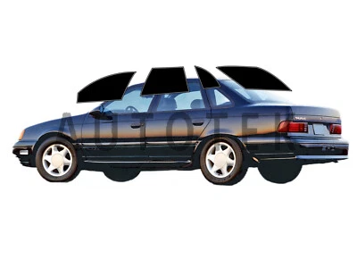 预切全侧窗膜任何色调%适用于福特金牛座轿车 1991 - 1995 — 第 1/4 张图片