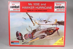 LP177 MONOGRAM 6082 Modell 1/48 Militärflugzeug Me 109E and Hawker Hurricane - Bild 1 von 7